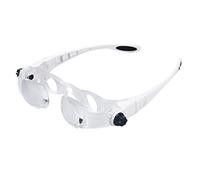Mufly Adjustable TV Magnifying Glass 1.5X-3.8X Aid 0 to 300 Degree Far-Sightedness Eye Glasses with Headband Phone Holder