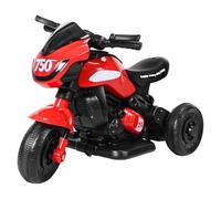 mufojyez Kids Ride on Motorcycle, 6V Electric Car for Kids, 1.75 MPH Max Electric Dirt Bike with Variable Speed Dirt Bike for Kids 1-6 Years Old, 3-Wheel Mini Bike Forward Reverse Functions, Front He