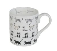 Mug: 1 X 275Ml Sophie Allport, Purrfect, Fine Bone China