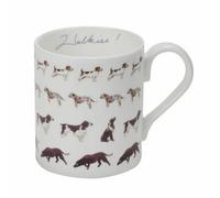 Mug: 1 X 275Ml Sophie Allport, Walkies, Fine Bone China