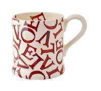 Emma Bridgewater L.O.V.E Polka Red 1/2 Pint Mug