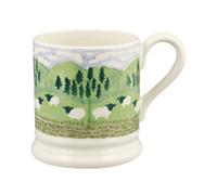 Mug: 1 X 300Ml Emma Bridgewater Mountain Sheep 1/2 Pint Mug, Ceramic