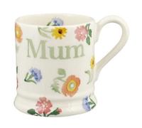Mug: 1 X 300Ml Emma Bridgewater Poppies & Pinks Mum 1/2 Pint Mug, Ceramic