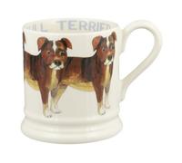 Mug: 1 X 300Ml Emma Bridgewater Staffordshire Bull Terrier 1/2 Pint Mug, Ceramic