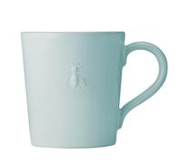 Mug: 1 x 520ml La Rochere Bee Light Blue Mug, Ceramic