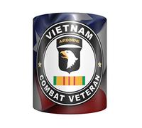 Mug 101St Division Vietnam Veteran American Flag Mugs Custom Coffee Mug Great Gift Idea Coffee Cups for Men Women Work Best Friend 330Ml