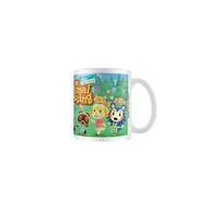 mug Animal Crossing line-up 325 ml ceramic white
