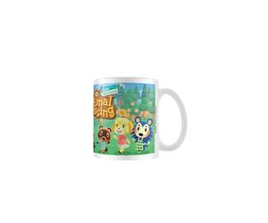 mug Animal Crossing line-up 325 ml ceramic white