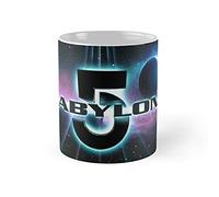 Mug Babylon 5 Logo Novelty Coffee Cup Stylish Tea Cups for Cafes Restaurant Kitchen