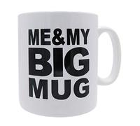 Mug BIG Coffee Mug oversize Huge 28 ounces Mega Size Cup, Extra Large for Big drinks, Office desk decor novelty Gift Coffee Lovers XL Coffee Mug, Secret Santa (ME & MY BIG MUG)