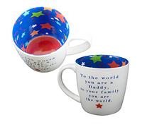 Mug ~ Ceramic Tea/Coffee ~ Inside Out Mug TO THE WORLD YOU ARE A DADDY...