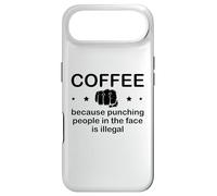 Mug Coffee Because Punching People in the Face is Illegal Case for iPhone Air