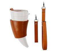 Mug Cup | 320ml Leak Proof Goat Horns Thermal Mug - Modern Water Bottle - for Hot Cold Drinks Latte Cappuccino Tea Juice Ice Travel Kids Adults Office Kitchen Living Room