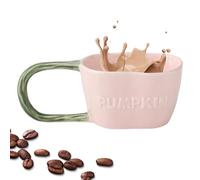 - Mug Cup Breakfast Set - Halloween Mug with Lid Spoon | Ceramic Coffee Cup for Children Women Gift | Latte Hot Cocoa Pot | Reusable Autumn