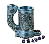 Mug Dice Tower Set, Portable Tankard Dice Tower And Can Holder, With | Optimal Flavor Preservation, 19.4x10x16.2cm, For Kids Teens Adults Gamers Collectors Home Apartment Bars Clubs