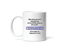 Mug Do Not Give Up Did I Shit My Pants Today for Birthday Mugs Personalised with Your Text Coffee Mug Premium for Work Restaurants Men Women 330Ml