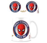 Mug Educa Borras Marvel Spiderman Friendly Neighborhood Blanc 315 ml