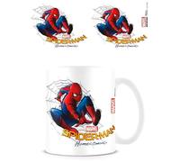 Mug Educa Borras Marvel Spiderman Home Coming Blanc 315 ml