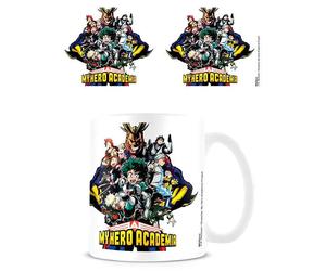 Mug Educa Borras My Hero Academia Character Burst Blanc 315 ml