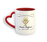 Mug First Communion My Holy Baptism Coffee Mugs Camping 2PCS-330ML | Lightweight Tea Cup Fade-Resistant Coffee Cups Mothers Day Xmas