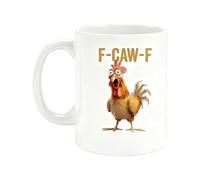 Mug for Coffee | All-Season Decor 350ml | Ceramic Cup Humorous Rooster - for Hotel Apartment Home Camping Dorm Chocolate Milk Water Beer