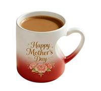 Mug for Coffee | Heat Sensitive Hot Cold Drinkware with Handle,Ceramic Cup Heart Shape Drinkware - for Juice Chocolate Milk Water Party Home Gathering Event Dorm Hotel Apartment