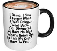Mug for Senior Citizens I Came I Saw I Forgot What I was Doing Coffee Mug Funny Gifts for Old People Elderly Mom Dad Grandma Grandpa Mothers Day Fathers Day Gift 11oz White Gift for Women Men