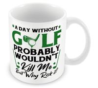Mug Gift for Golfer/Golf - A Day Without Golf