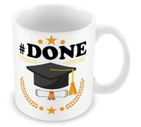 Mug Gift for Graduation/School Leaver - #Done
