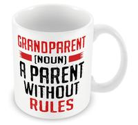 Mug Gift for Grandad/Grandma - Grandparent A Parent Without Rules