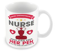 Mug Gift for Nurses - Funny Nurse Joke Humour