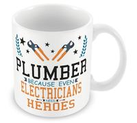 Mug Gift for Plumber - Electricians Need Heroes
