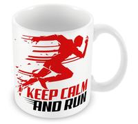Mug Gift for Runner/Running Enthusiast - Keep Calm and Run