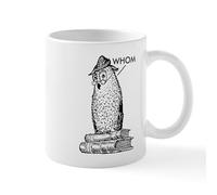 Mug Grammar Owl Says Whom Mugs Custom Coffee Mug Cappuccino Ceramic Cup for Work Restaurants Best Friend 330Ml