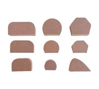 Mug Handle Mold - 9-Piece Wooden Maker Mould | Mug Handle Making Tools,for Modeling Sculpture Art Home Studio Classroom Beginners Adults Kids