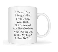 Mug I Came I Saw I Forgot What I was Doing Coffee Mug Personalised with Your Text Ceramic Cup Custom for Work Restaurants for Best Friend 330Ml