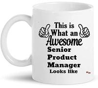 Mug Idea Senior Product Manager Mugs Custom Ceramic Cup Personalised with Your Text Coffee Mug for for Best Friend Work Restaurants 330Ml