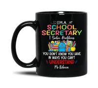 Mug I'm A School Secretary Understand Coffee Cups Personalised with Your Text Mugs Premium Tea Cup for Men Women Work for Best Friend 330Ml