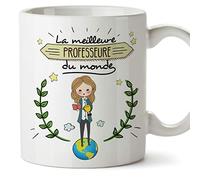 (Mug in French) Professor Original cups of coffee and breakfast to give professional workers - The best Professor of the world - Ceramic 350 ml