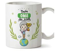 (Mug in German) Grandma Mug/Mug Gift Beautiful and funny coffee mug - World's Greatest Granny - Ceramic 350 ml