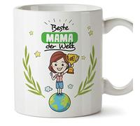 (Mug in German) Mama Mug/Mug/Mug Gift Lovely and funny coffee mug - Best Mom in the World - Ceramic 350 ml