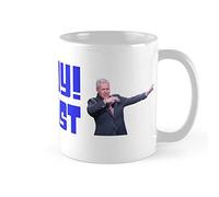 Mug Jeopardy Enthusiast Alex Trebek Minimalist Humous Coffee Mug Coloured Hot Drink Cup for Anniversary Hot Brew Women