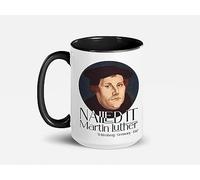 Mug Luther Reformation Day Lutheran Reformation Theology Tea Cup Great Gift Idea Ceramic Cup Ceramic Coffee Mug for Work Men Women Kitchens 330Ml