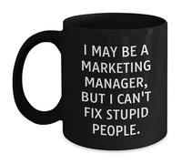 Mug Marketing Manager Quote Coffee Mug Premium Coffee Cups Great Gift Idea Ceramic Cup for Men Women Best Friend Work 330Ml