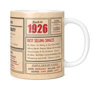 Mug Monster - 100th Birthday Gift - Back in 1926 in This Year Mug, Present for Men and Women, Birthday Gifts for Women, Birthday Gifts for Men, 100th Anniversary Present, 11oz White Mug