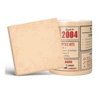 Mug Monster - 22nd Birthday Gift - Back in 2004 in This Year Mug, Present for Men and Women, Birthday Gifts for Women, Birthday Gifts for Men, 22nd Anniversary Present, 20oz White Mug & Coaster