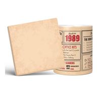 Mug Monster - 37th Birthday Gift - Back in 1989 in This Year Mug, Present for Men and Women, Birthday Gifts for Women, Birthday Gifts for Men, 37th Anniversary Present, 11oz White Mug & Coaster