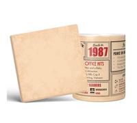 Mug Monster - 39th Birthday Gift - Back in 1987 in This Year Mug, Present for Men and Women, Birthday Gifts for Women, Birthday Gifts for Men, 39th Anniversary Present, 11oz White Mug & Coaster