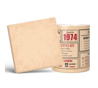 Mug Monster - 51st Birthday Gift - Back in 1974 Mug, Present for Men and Women, 51st Anniversary, 11oz White Mug & Coaster