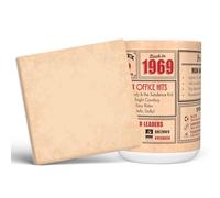 Mug Monster - 56th Birthday Gift - Back in 1969 Mug, Present for Men and Women, 56th Anniversary, 15oz White Mug & Coaster